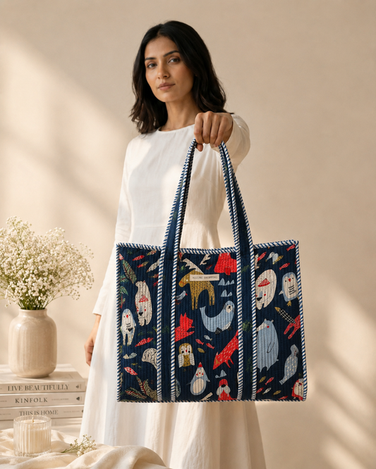 The Adventure Carryall Tote Bag with Zip