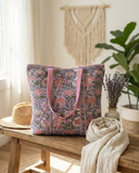 Meadow Muse Tote Bag with Zip