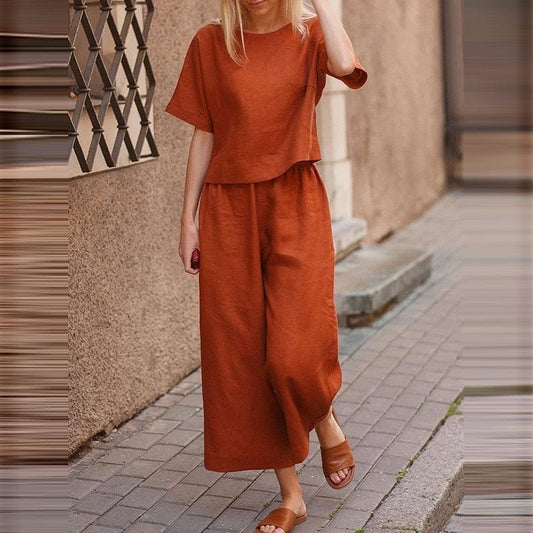 Summer Style Spotlight: Premium Cotton Slub Coord Set