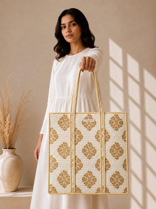 Heritage Tote Bag with Zip