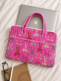Scarlet Aviary · Quilted Cotton Laptop Sleeve