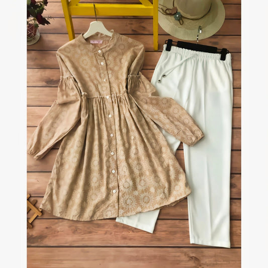 Stylish Kurti, Palazzo Set – Perfect Blend of Comfort and Fashion