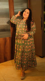 Green Meadow Pure Cotton Dress With Pocket