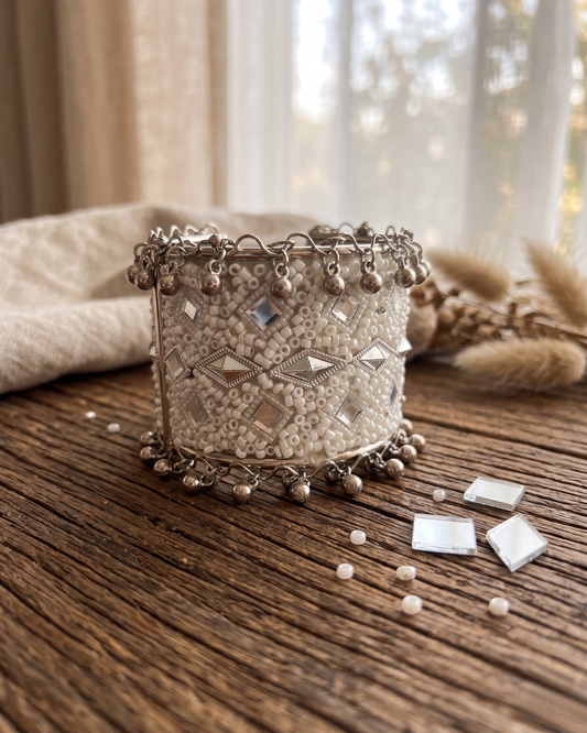 The Artisan’s Mirror Mosaic Cuff