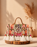 Ivory Bloom Boho Bag