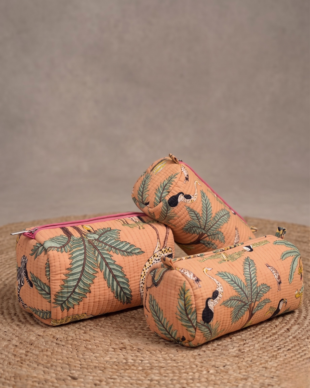 Jungle Special Set of 3 Pouches