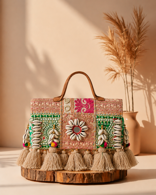 Meadow Bloom Boho Bag