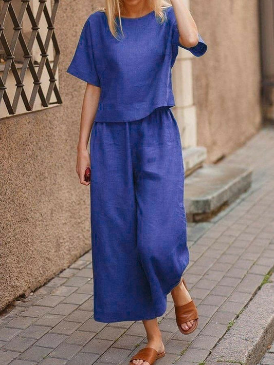 Summer Style Spotlight: Premium Cotton Slub Coord Set