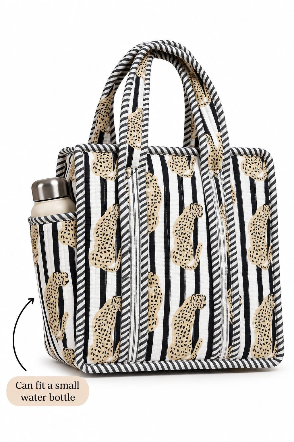 Tiger Trail · Quilted Cotton Tote Bag