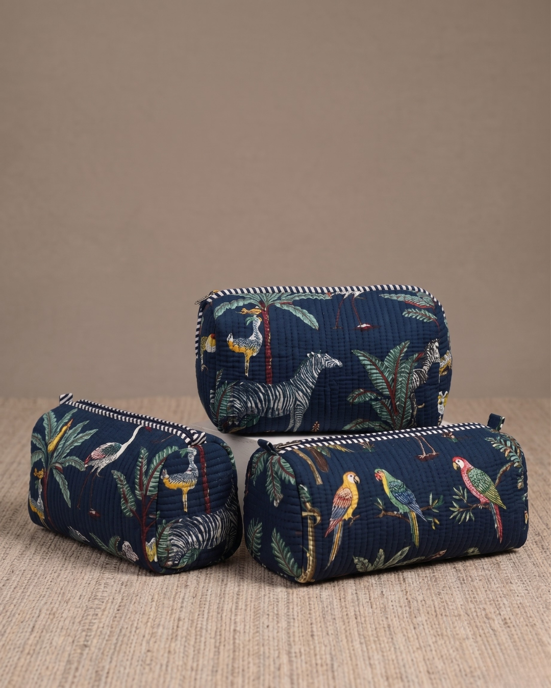 Jungle Special Set of 3 Pouches