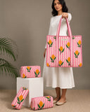 Artisan Tote Bag with Zip