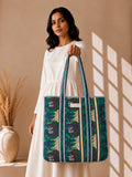 Loom and Leaf Bag with Zip