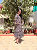 Pink Eclipse Pure Cotton Dress With Pocket