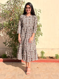 Silver Lining Pure Cotton Dress With Pocket