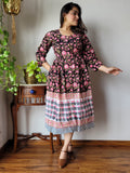 Hand Printed Cotton Dress