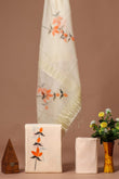Special Organza Silk Dupatta Cotton Suit