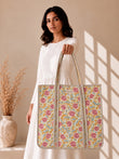 Blossom Bloom Tote Bag with Zip