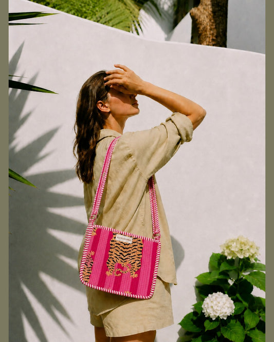 Candy Prowl · Quilted Cotton Sling Bag