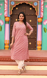 Gulab Ghar Pure Cotton Long Kurti