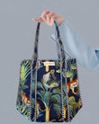 Midnight Safari · Quilted Cotton Tote Bag