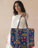 Exclusive Camel Special Tote Bag with Zip