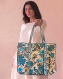 Peacock Special Tote Bag with Zip