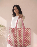 Loom and Leaf Bag with Zip