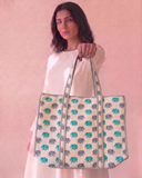 Jaipur Special Tote Bag with Zip - 4 Colors
