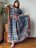 Hand Printed Cotton Kaftan Dresses