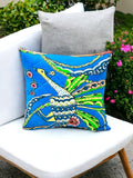 Jaipuri Screen Printed Quilted Cushion Cover set