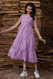 Bagru Hand Printed One Piece Dress