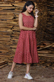 Bagru Hand Printed One Piece Dress