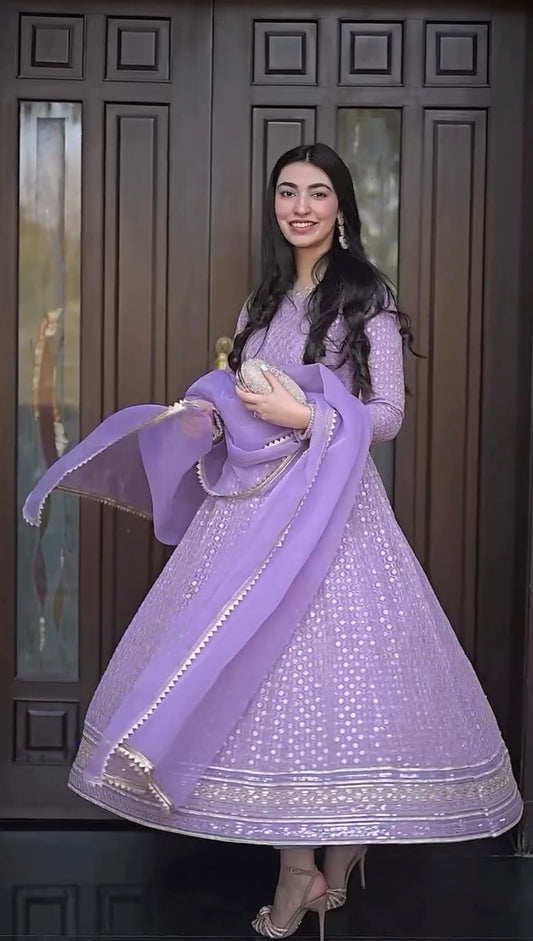 Ready-to-Wear Designer Party Wear Anarkali Gown Set