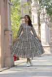 Silver Lining Pure Cotton Dress With Pocket