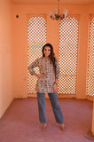 Ivory Smoke Pure Cotton Short Kurti