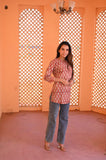 Dreamy Breezy Pure Cotton Short Kurti