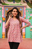 Sundari Saheli Pure Cotton Short Kurti