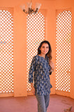 Sapphire Story Pure Cotton Short Kurti
