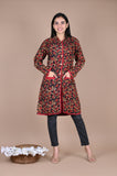 Bagru Hand Block Printed 2-Layer Winter Jacket