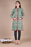 Bagru Hand Block Printed 2-Layer Winter Jacket