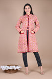 Bagru Hand Block Printed 2-Layer Winter Jacket