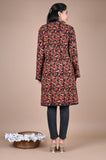 Bagru Hand Block Printed 2-Layer Winter Jacket