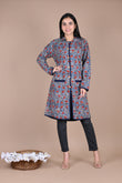 Bagru Hand Block Printed 2-Layer Winter Jacket