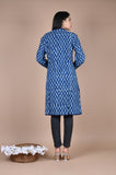 Bagru Hand Block Printed 2-Layer Winter Jacket
