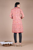 Bagru Hand Block Printed 2-Layer Winter Jacket