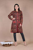Bagru Hand Block Printed 2-Layer Winter Jacket