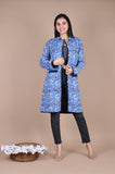 Bagru Hand Block Printed 2-Layer Winter Jacket