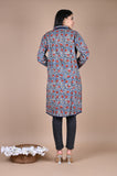 Bagru Hand Block Printed 2-Layer Winter Jacket
