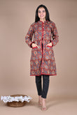 Bagru Hand Block Printed 2-Layer Winter Jacket