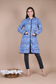 Bagru Hand Block Printed 2-Layer Winter Jacket